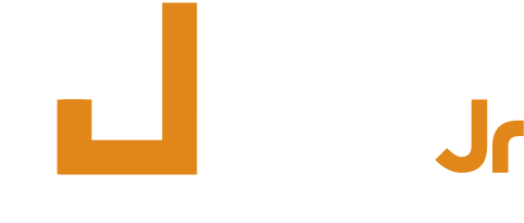LOGO HORIZONTAL BRANCO E LARANJA
